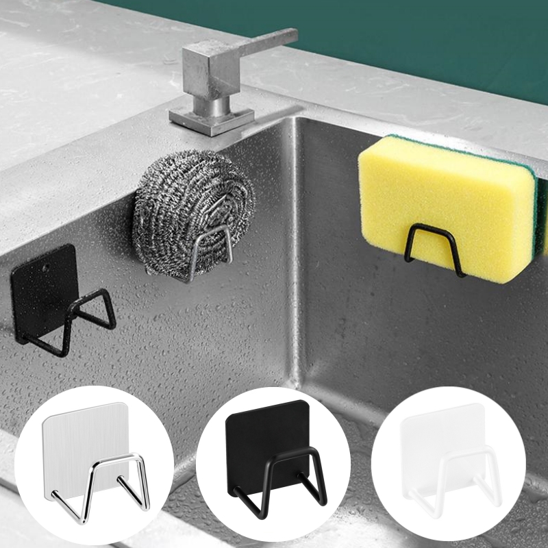 Kitchen Gadgets Holder - Kitchen Stainless Steel Sink Sponges Holder