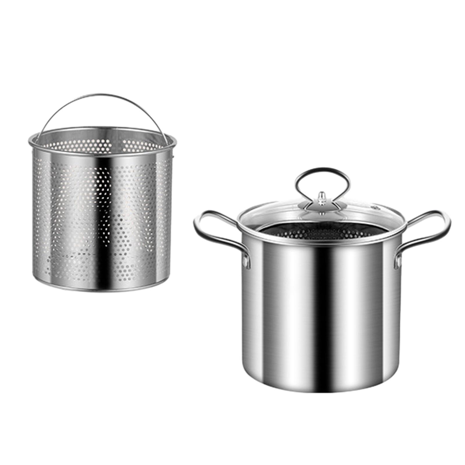 Kitchen Room Gadgets - Deep Frying Pot Frying Basket with