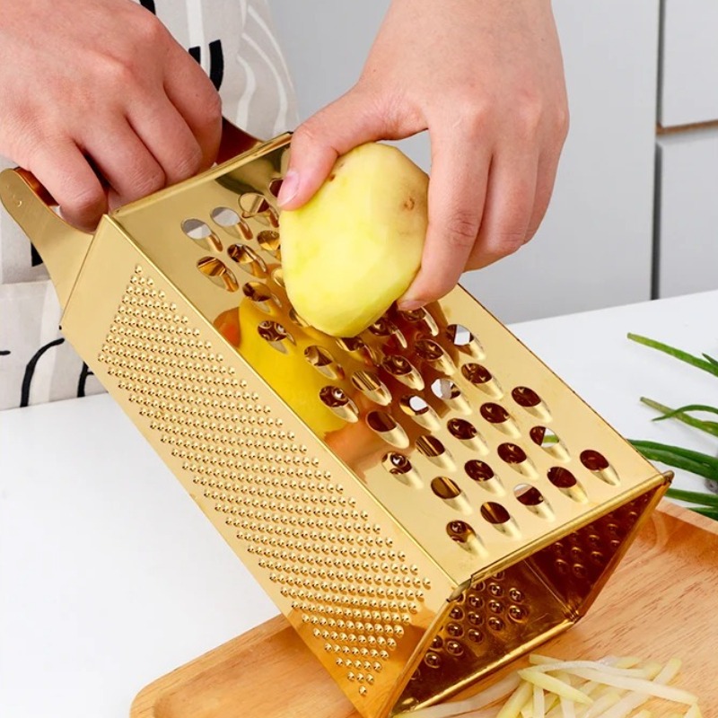Cheese Grater Box - Stainless Steel Multi Functional Vegetable Cutters