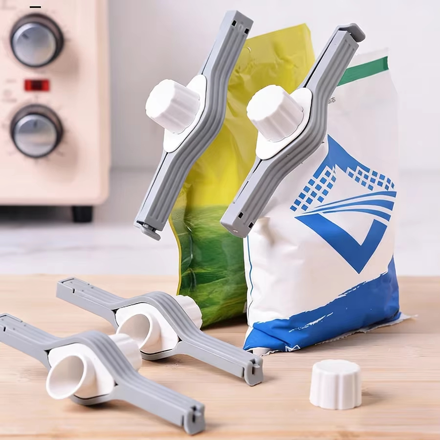 Quality Kitchen Gadgets - Kitchen Sealing Clip Spiral Lid Salt
