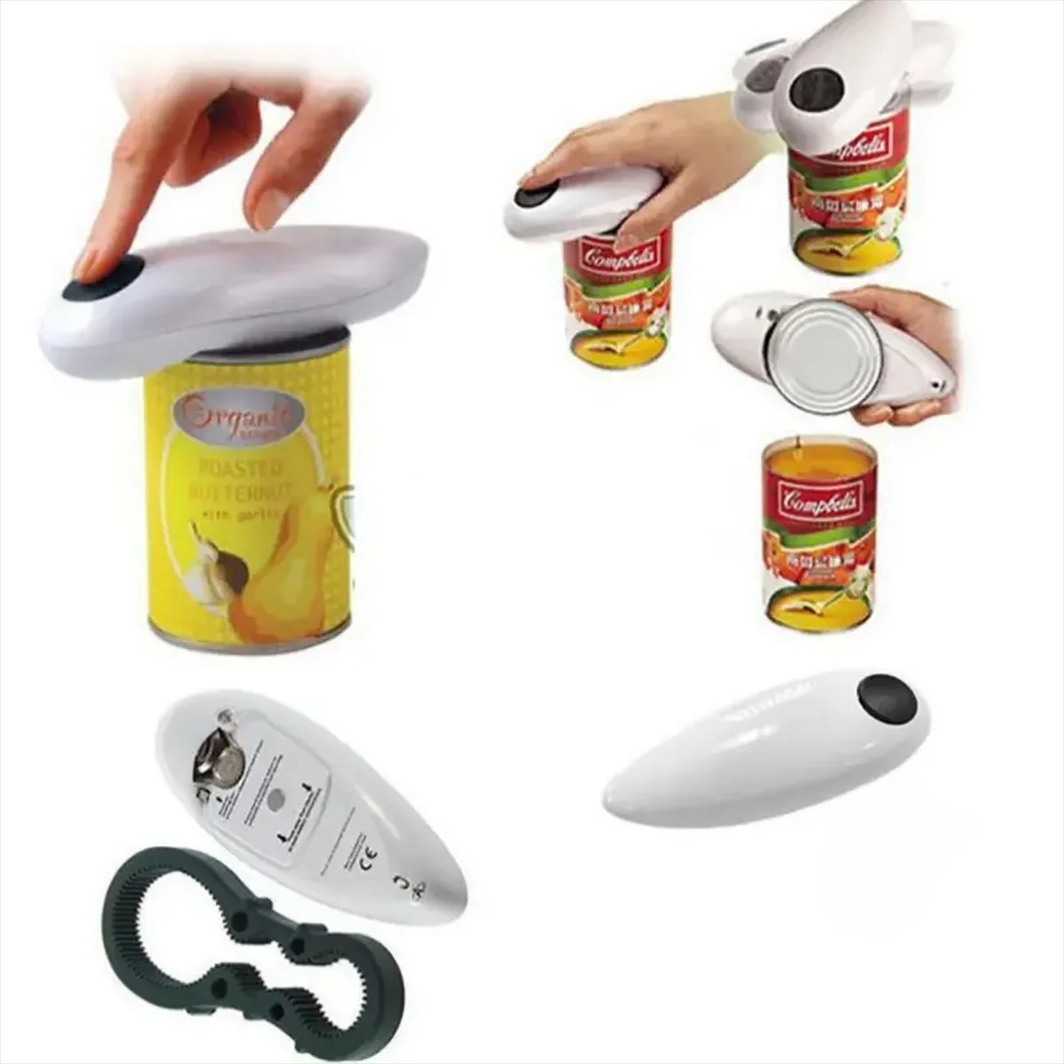 Kitchen Gadgets Jar Openers - Electric Automatic Jar Opener High Power