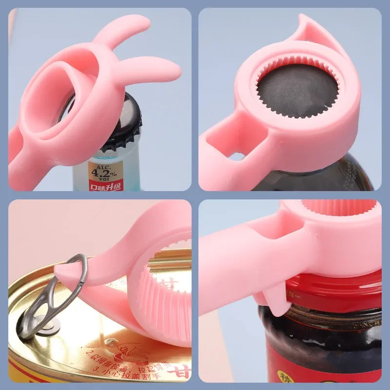 4 In 1 Beer Bottle Opener Mult - Kitchen Gadgets Jar Openers recension och pris