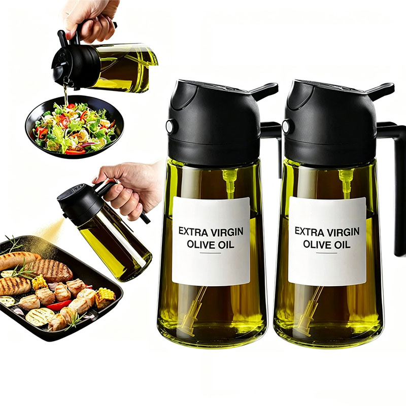 Olive Oil Dispenser Plastic Bo - Kitchen Gadgets Green recension och pris