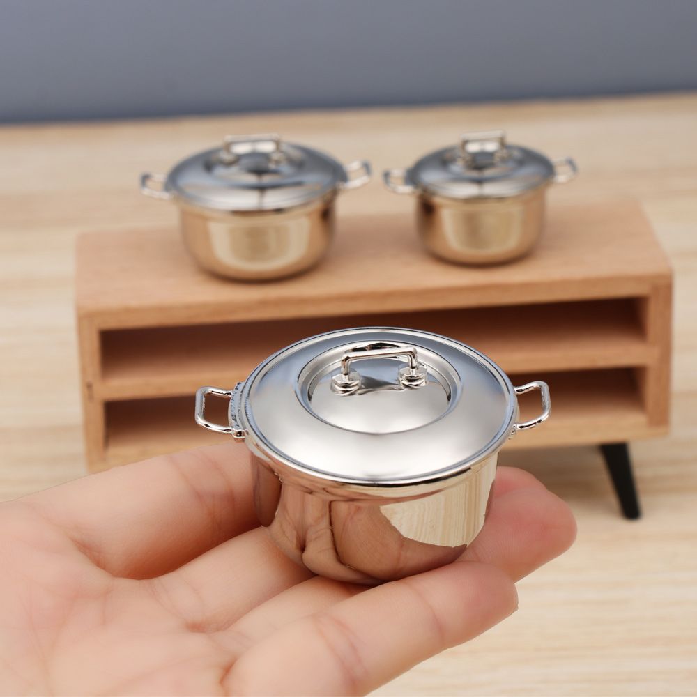 1/12 Miniature Soup Pot With C - Kitchen Gadgets China recension och pris