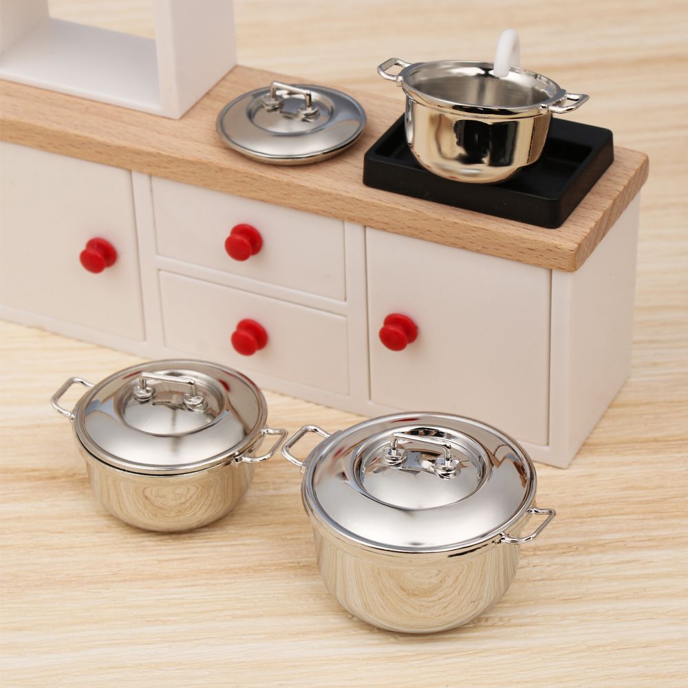 1/12 Miniature Soup Pot With C - Kitchen Gadgets China recension och pris
