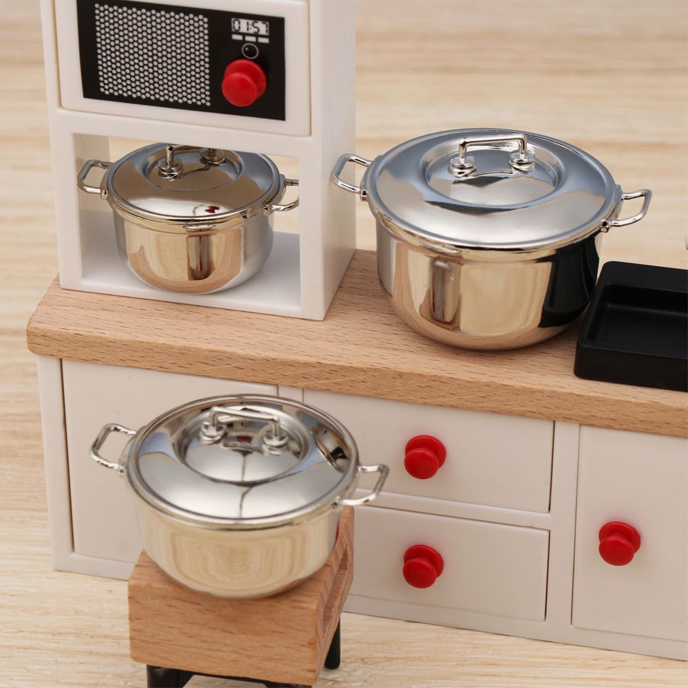 1/12 Miniature Soup Pot With C - Kitchen Gadgets China recension och pris