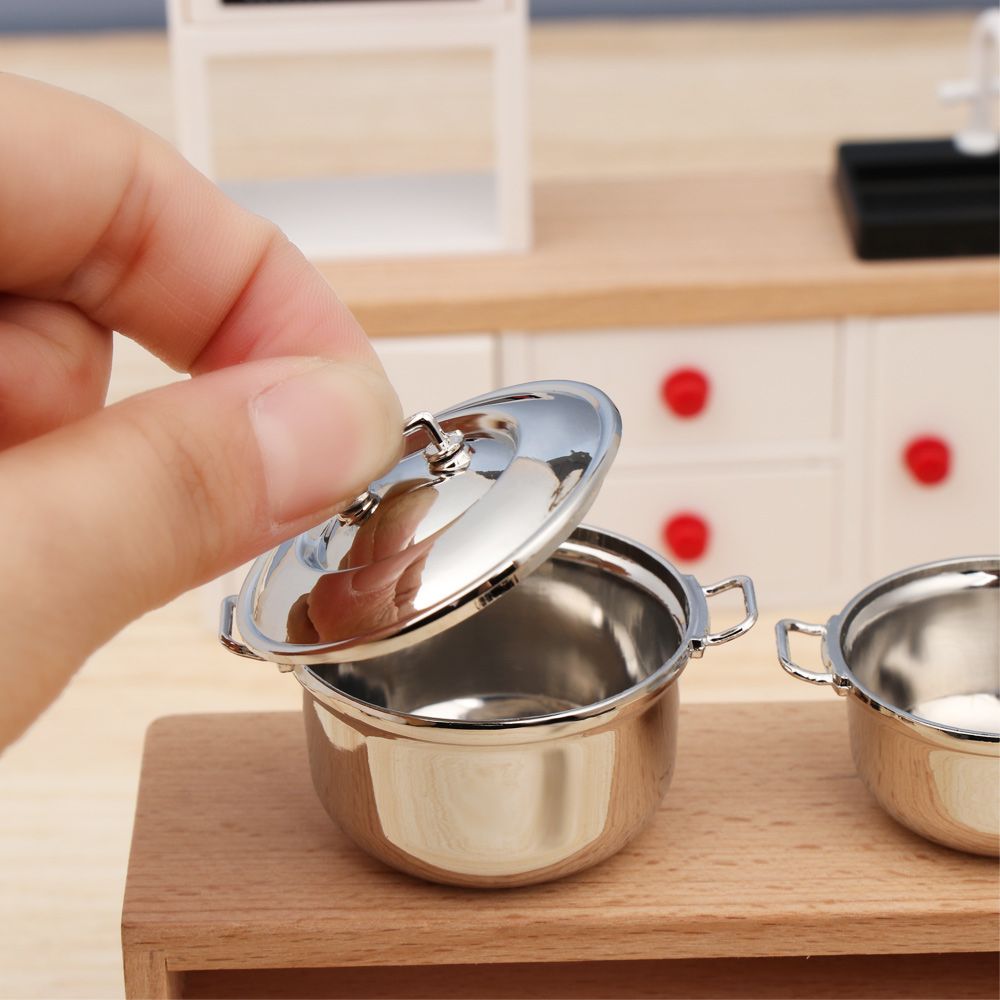 1/12 Miniature Soup Pot With C - Kitchen Gadgets China recension och pris