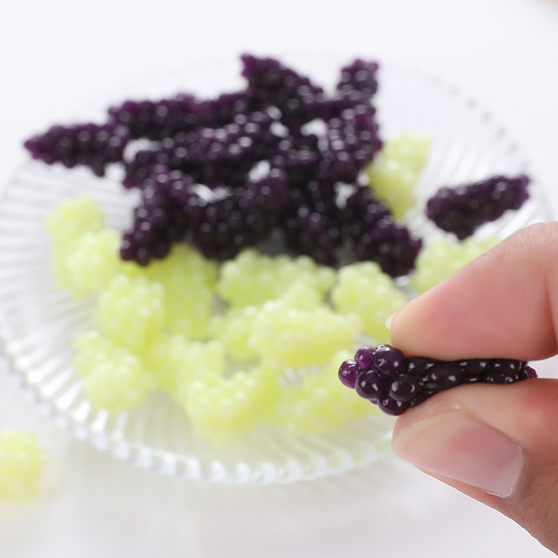 10pcs Mini Fake Grape Green Gr - Kitchen Gadgets Green recension och pris