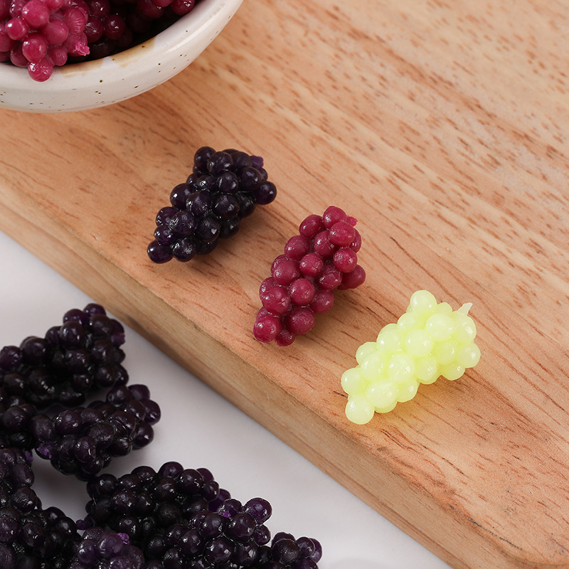 10pcs Mini Fake Grape Green Gr - Kitchen Gadgets Green recension och pris