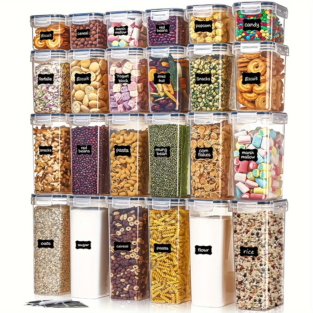 24Pcs Food Storage Containers  - Kitchen Gadgets That Make Life Easier recension och pris