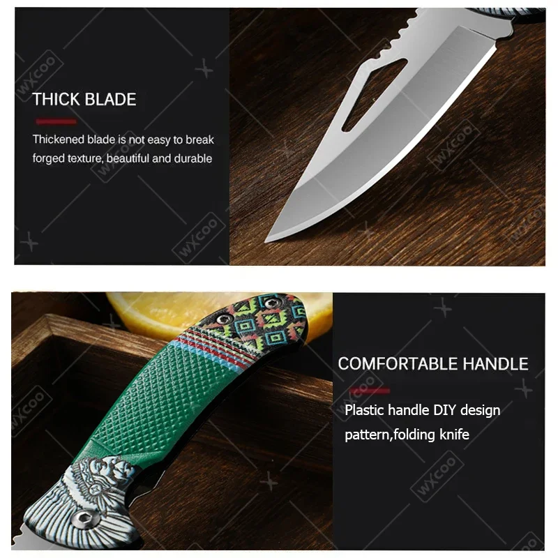 WXCOO Folding Knife Stainless  - Kitchen Gadgets That Make Life Easier recension och pris