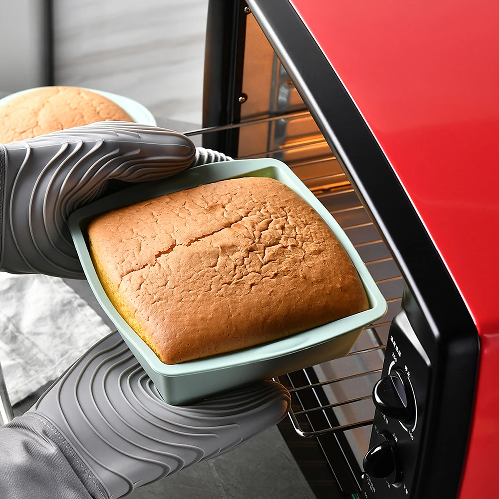 1/4Pcs Silicone Square Cake Mo - Quality Kitchen Gadgets recension och pris