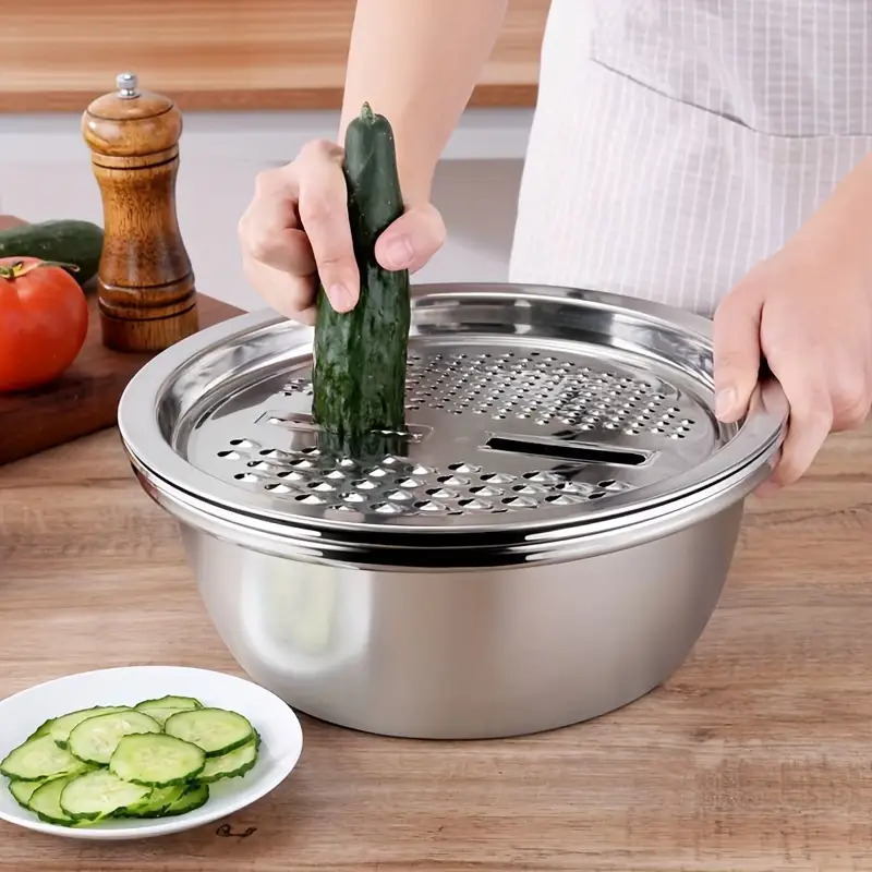 3pcs Stainless Steel Kitchen C - Cheese Grater Box recension och pris