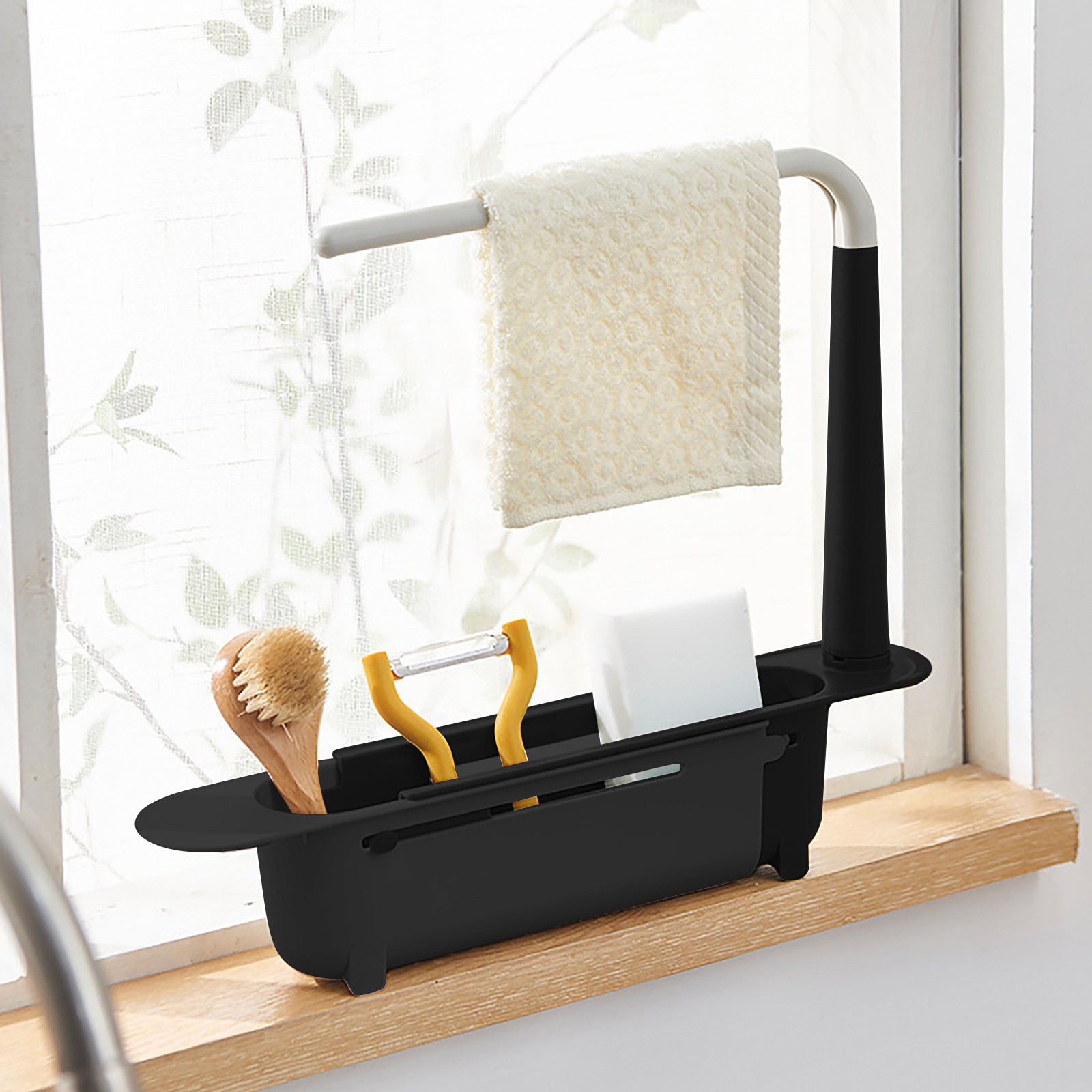 elescopic Sink Shelf Drainer R - Kitchen Gadgets Holder recension och pris