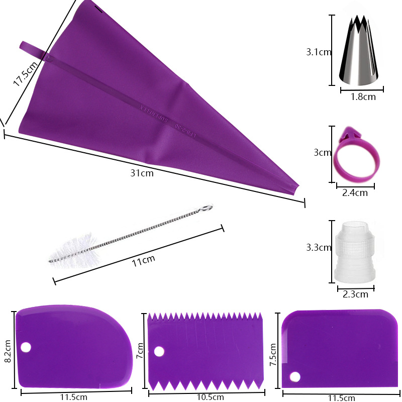 Stainless Steel Cake Decoratin - Quality Kitchen Gadgets recension och pris