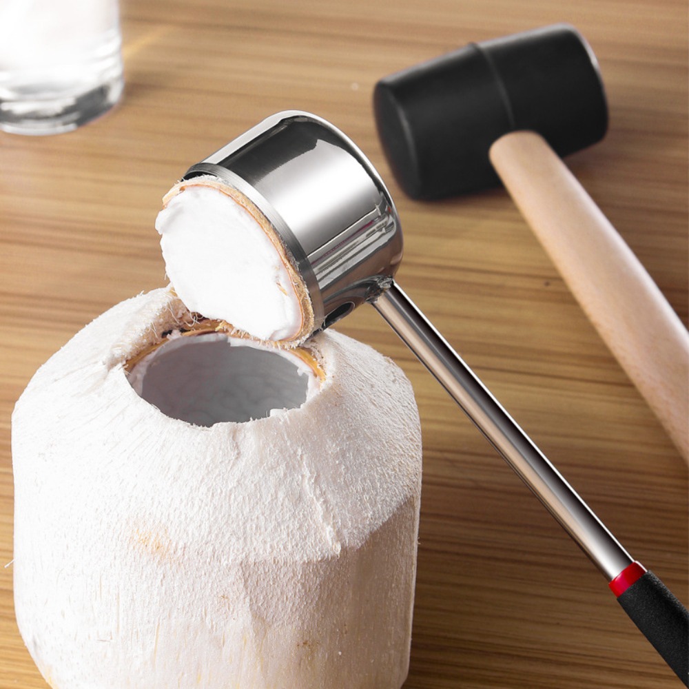 Stainless Steel Coconut Opener - Kitchen Gadgets Green recension och pris