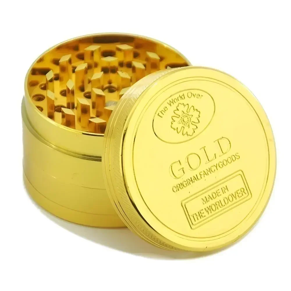 Herb Grinder 3/4 Parts Zinc Al - Kitchen Gadgets Gold recension och pris