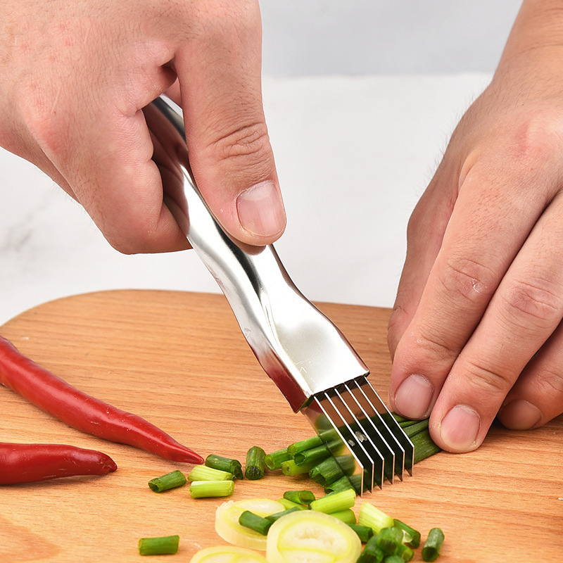 Stainless Steel Chopped Green  - Kitchen Gadgets Green recension och pris