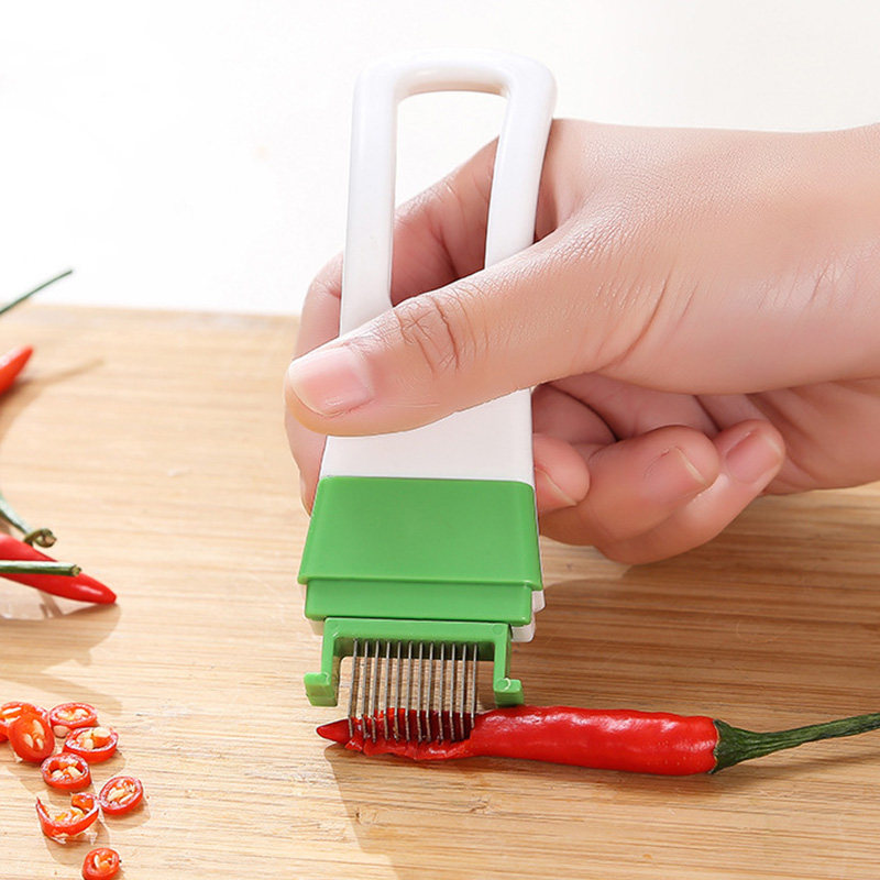 Green Onion Shredder Knife, Mu - Kitchen Gadgets Green recension och pris