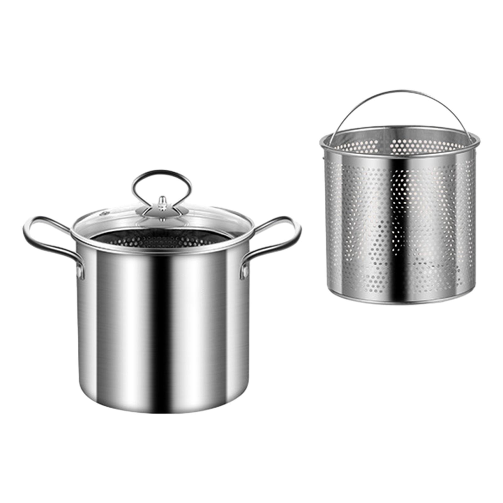 Deep Frying Pot Frying Basket  - Kitchen Room Gadgets recension och pris