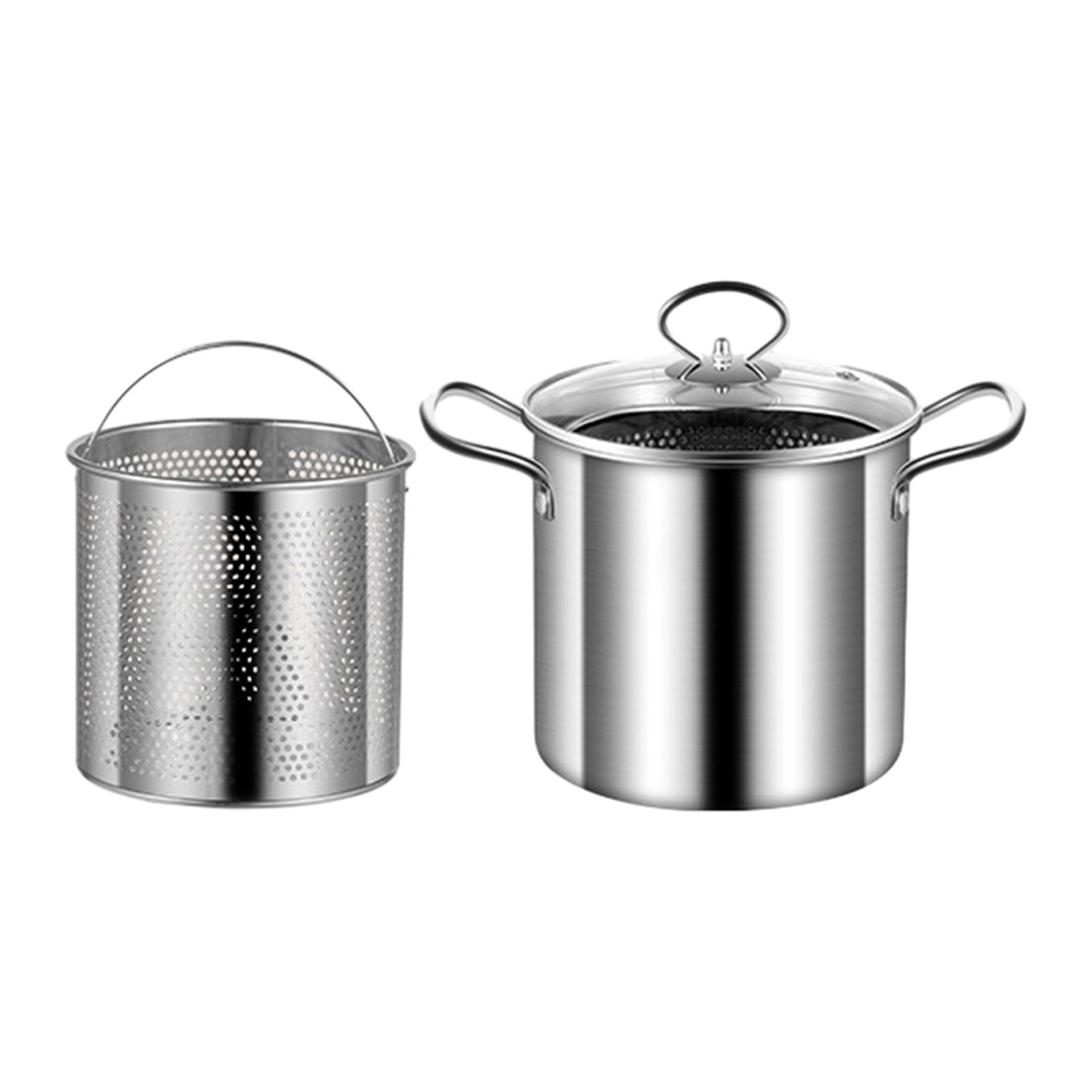 Deep Frying Pot Frying Basket  - Kitchen Room Gadgets recension och pris