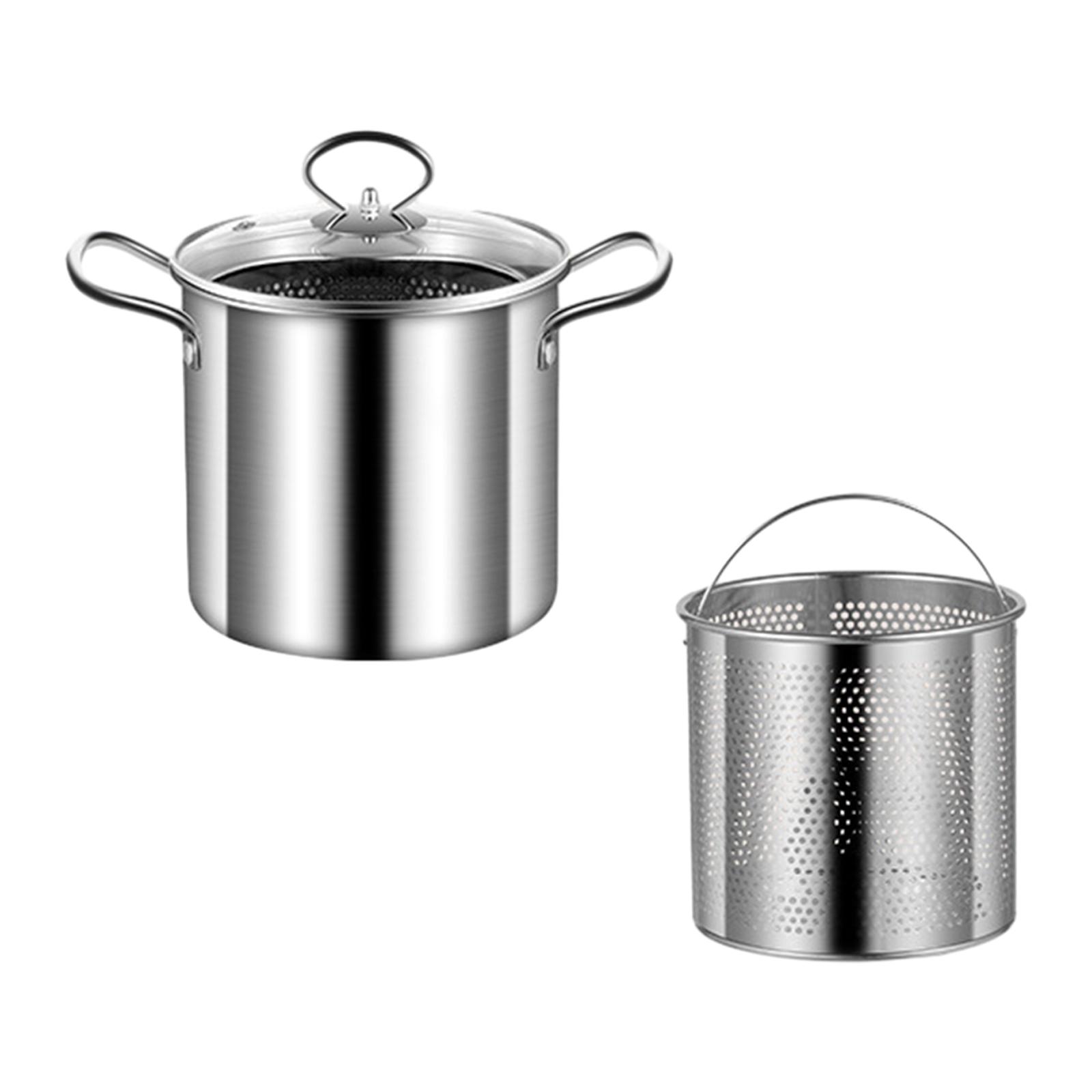 Deep Frying Pot Frying Basket  - Kitchen Room Gadgets recension och pris