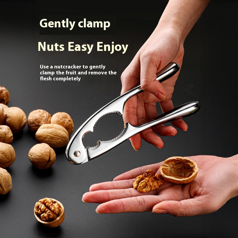 Stainless Steel Manual Nut Cra - Quality Kitchen Gadgets recension och pris