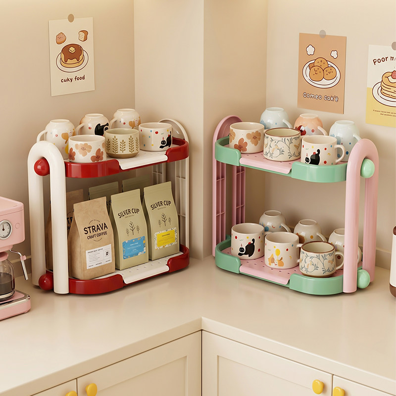 Corner Shelf Dish Rack Kitchen - Kitchen Gadgets Holder recension och pris