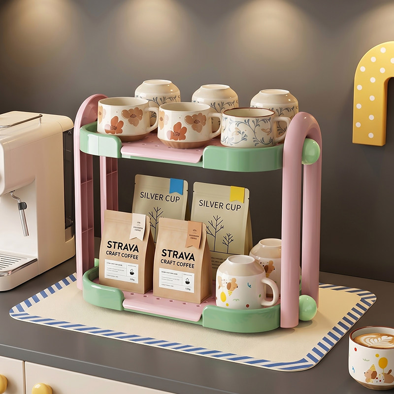 Corner Shelf Dish Rack Kitchen - Kitchen Gadgets Holder recension och pris