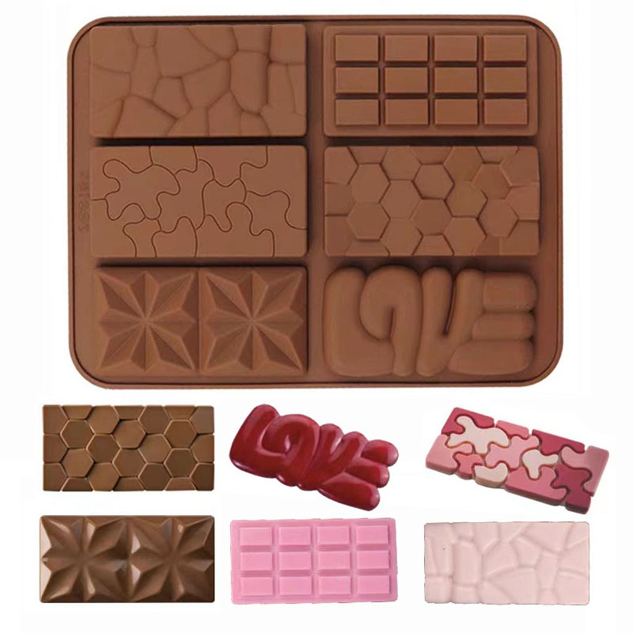1pc Chocolate Mold 3D Silicone - Quality Kitchen Gadgets recension och pris