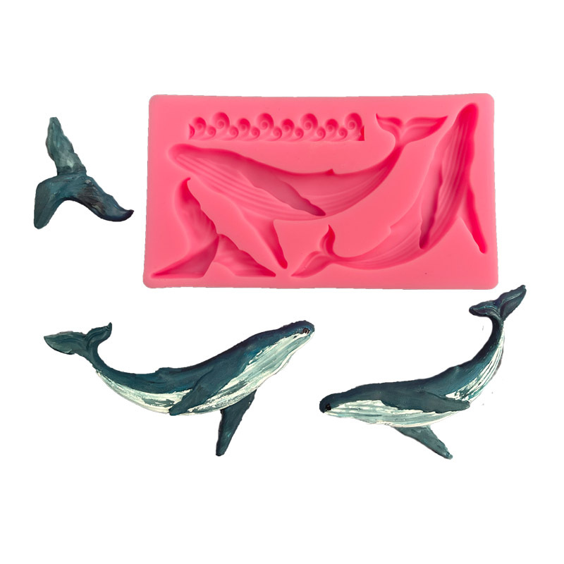 DIY Whale Silicone Mold Ocean  - Quality Kitchen Gadgets recension och pris