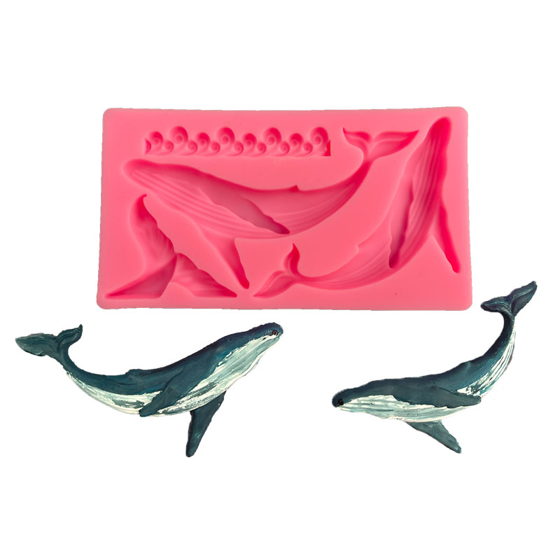 DIY Whale Silicone Mold Ocean  - Quality Kitchen Gadgets recension och pris
