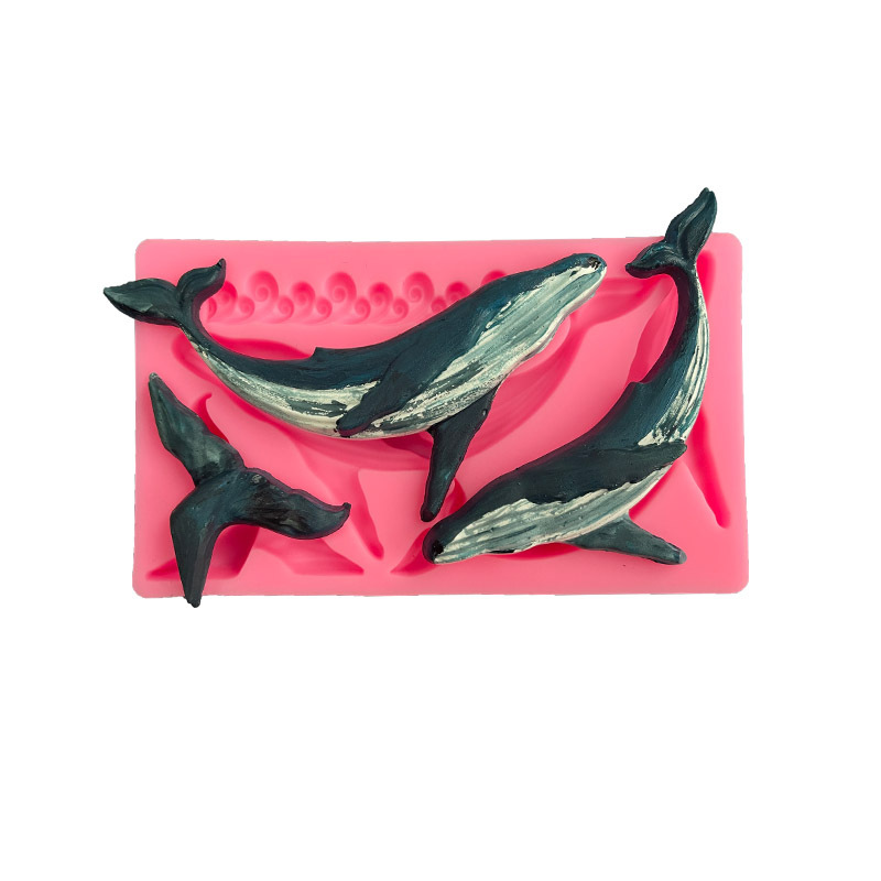 DIY Whale Silicone Mold Ocean  - Quality Kitchen Gadgets recension och pris