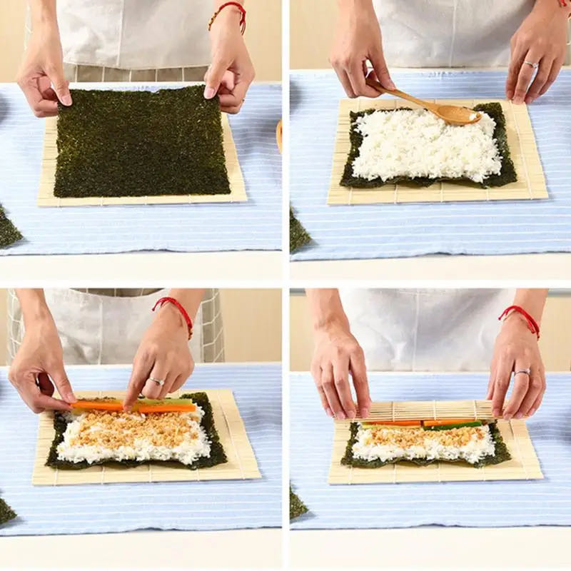 DIY Bamboo Sushi Maker Rolling - Kitchen Gadgets And Appliances recension och pris