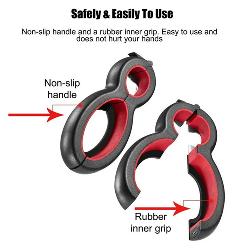 6 In 1 Bottle Opener Multifunc - Kitchen Gadgets Jar Openers recension och pris
