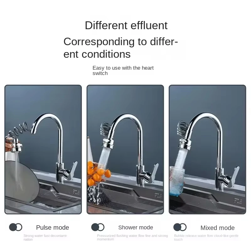 New 3 Modes Sink Faucet 360 De - Kitchen Gadgets That Make Life Easier recension och pris