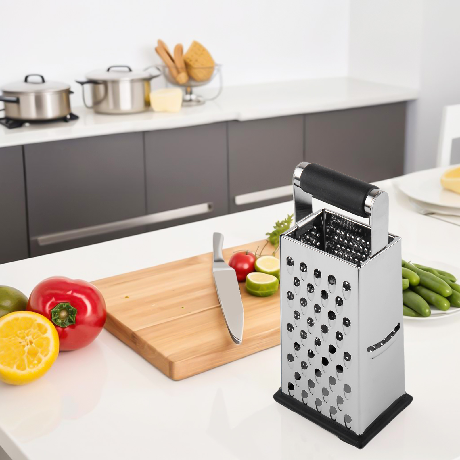 4 Sided Stainless Steel Box Gr - Cheese Grater Box recension och pris