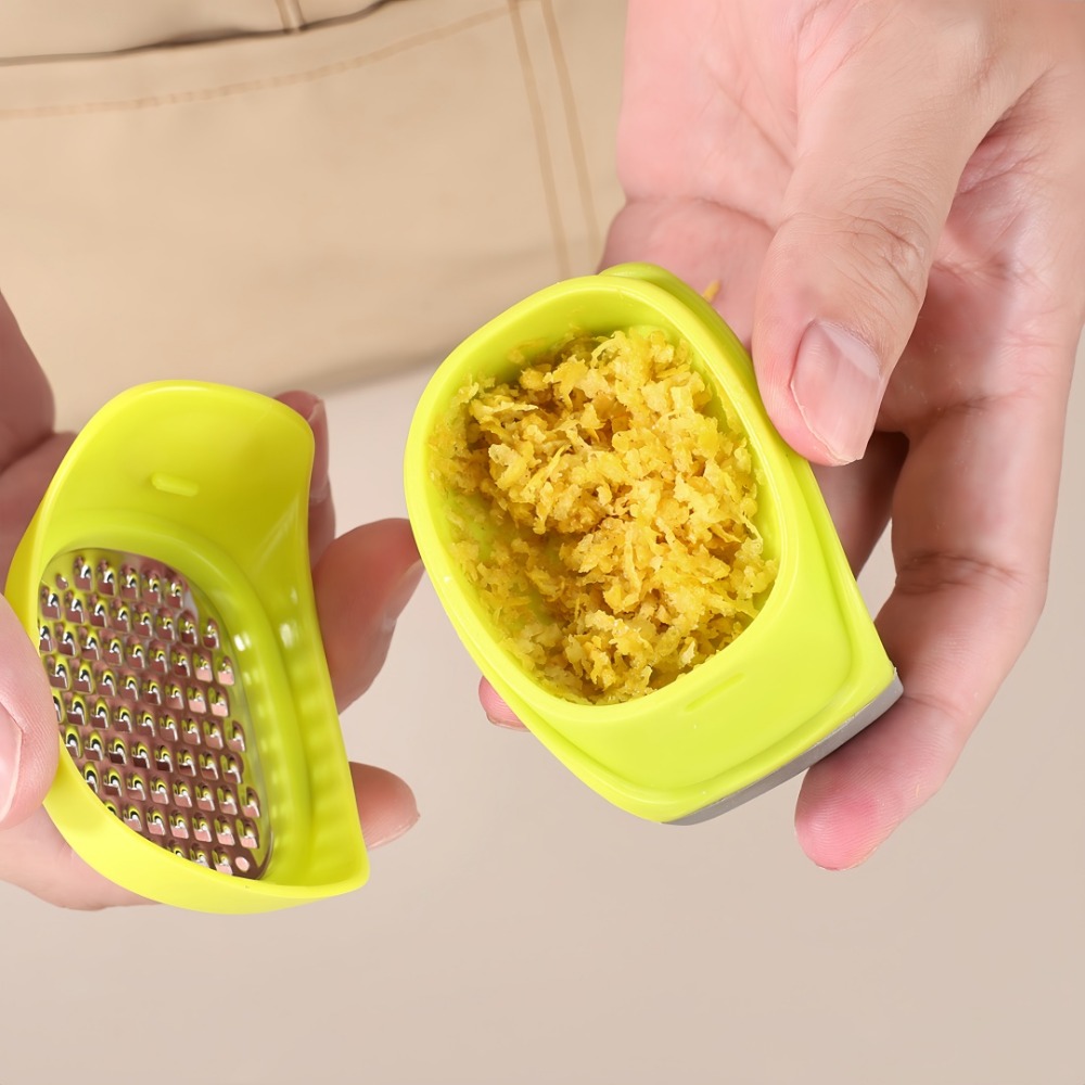 Circular Sharp Garlic Press Du - Cheese Grater Box recension och pris