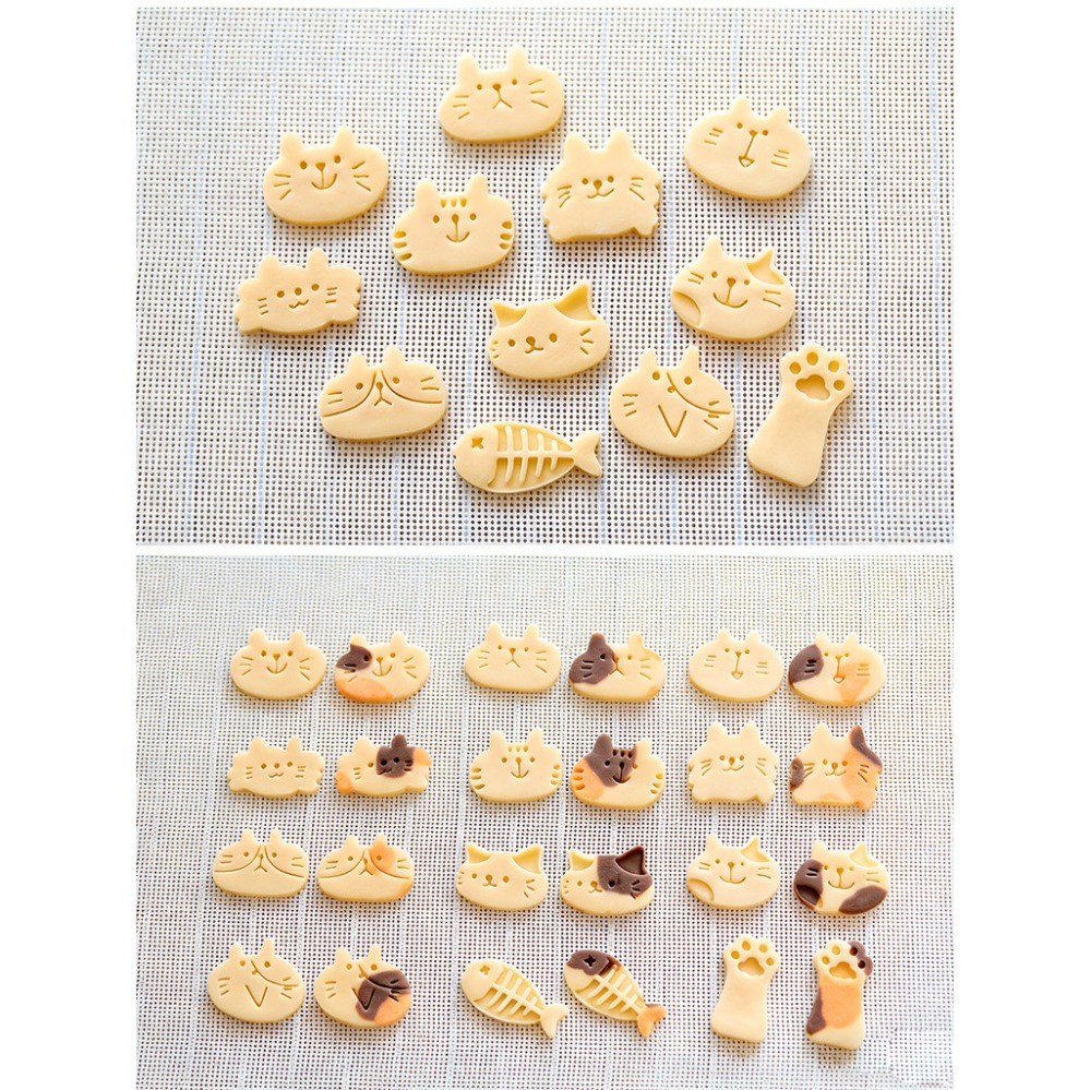 Cute Kitten DIY Stamp Cookie C - Quality Kitchen Gadgets recension och pris