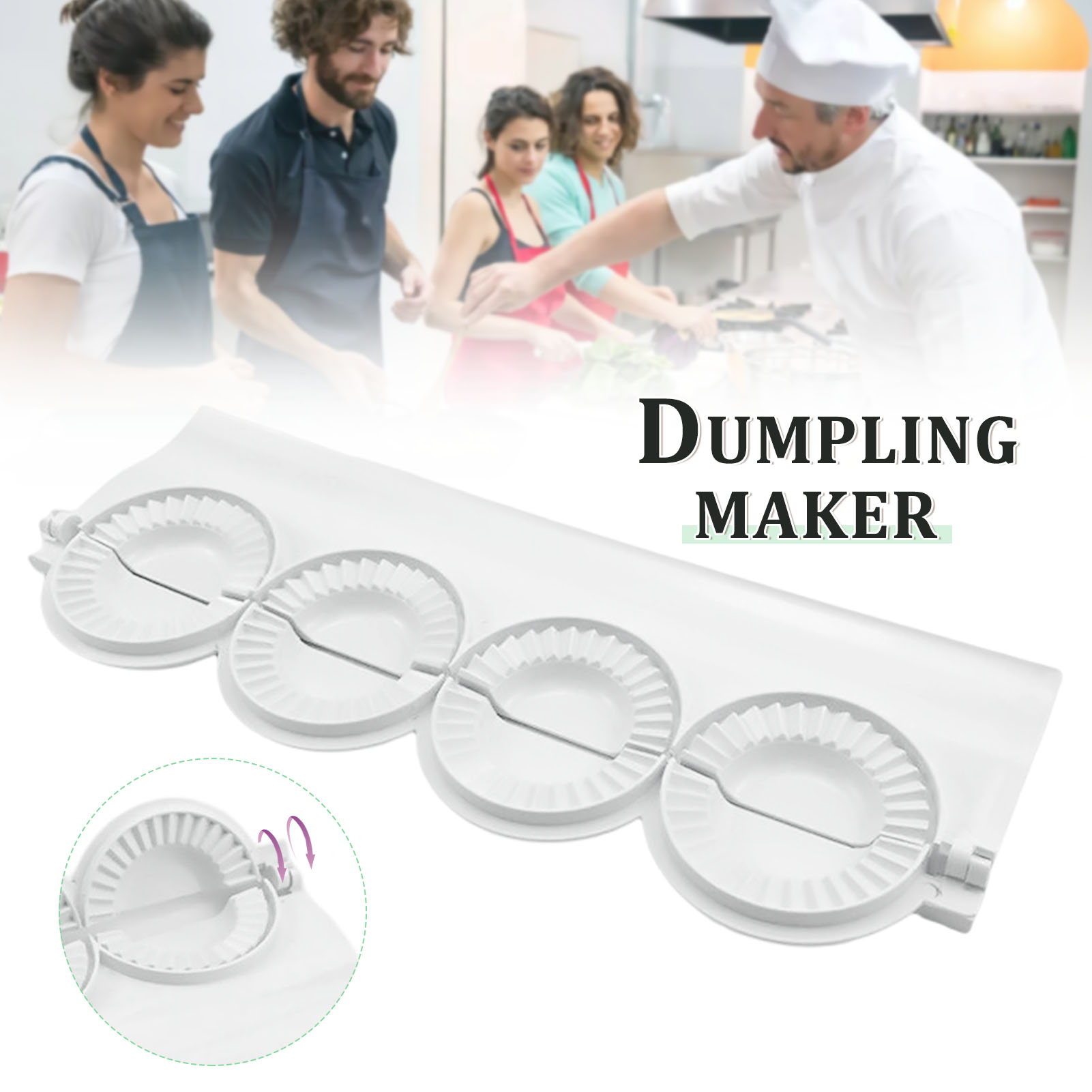 Large Diy Dumpling Mold Dough  - Quality Kitchen Gadgets recension och pris