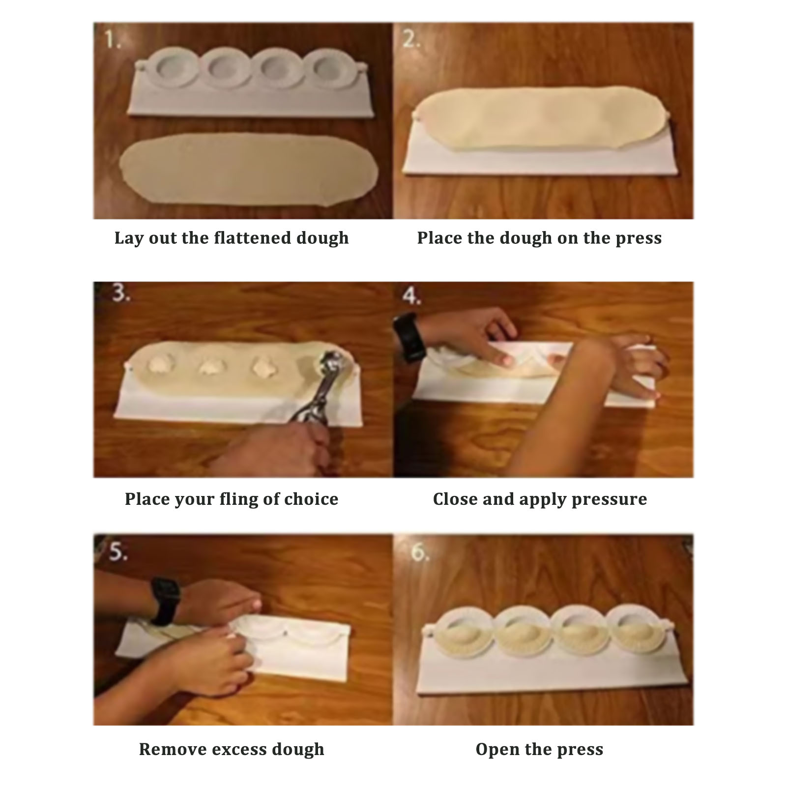 Large Diy Dumpling Mold Dough  - Quality Kitchen Gadgets recension och pris