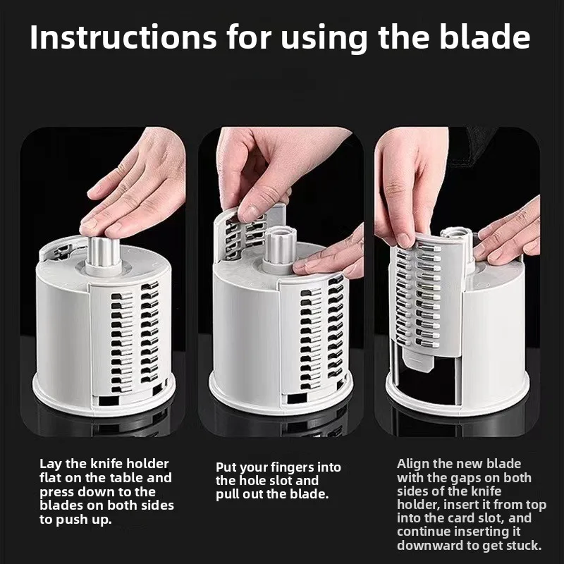 1pc Multi Purpose Hand Cranked - Cheese Grater Box recension och pris