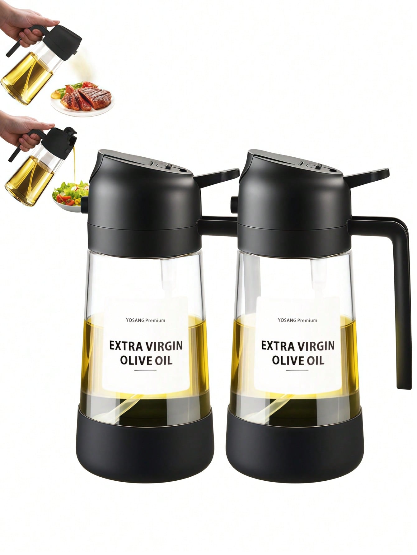 2PCS 2-In-1 Oil Sprayer & Pour - Kitchen Gadgets You Must Have recension och pris