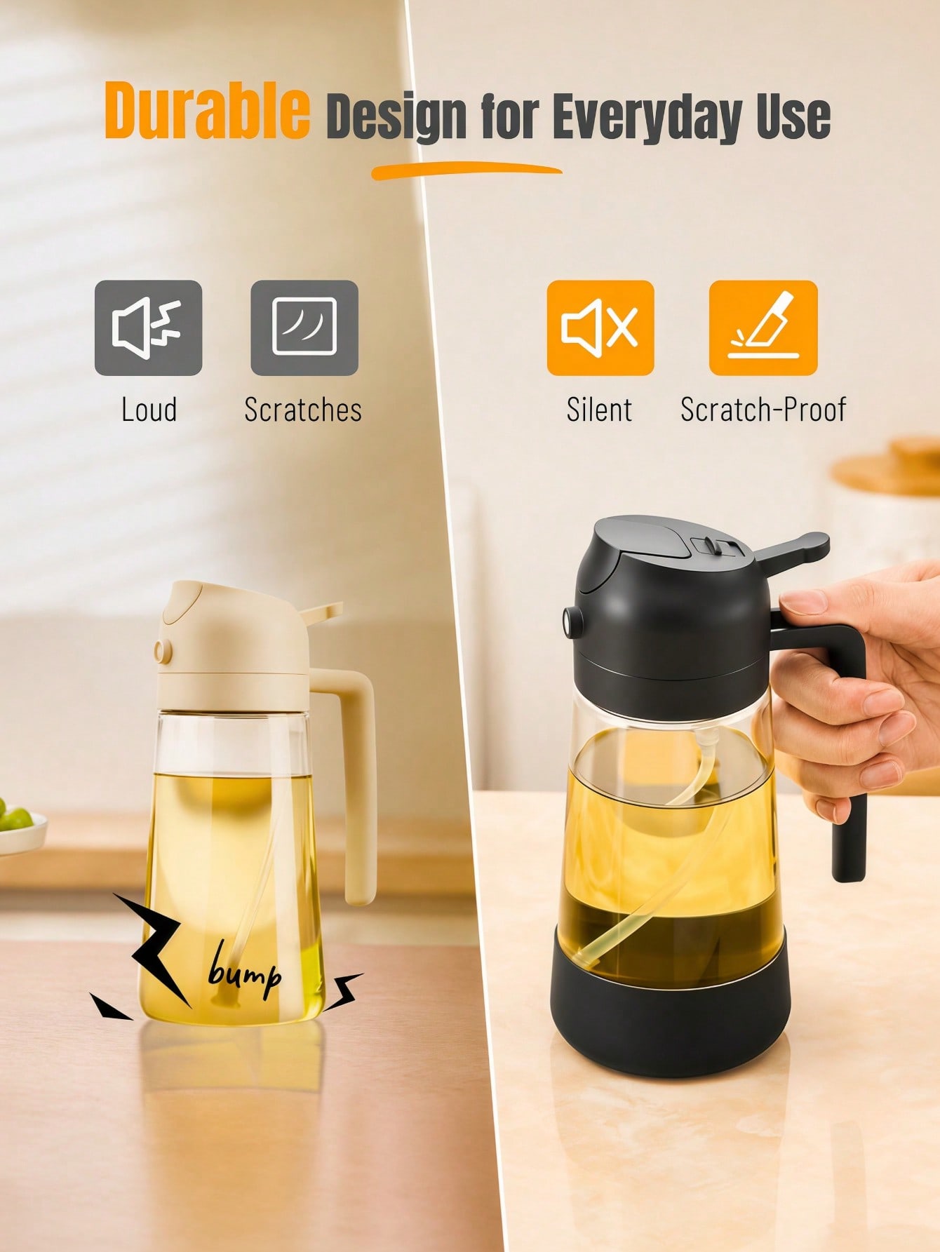 2PCS 2-In-1 Oil Sprayer & Pour - Kitchen Gadgets You Must Have recension och pris