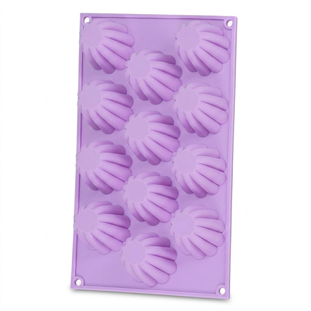 12-Cavity Mini Spiral Silicone - Quality Kitchen Gadgets recension och pris
